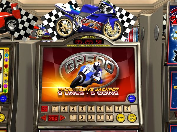 Wagercomms, slot machines, GP500