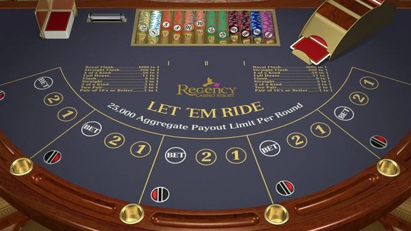 Wagercomms, casino games, Let It Ride
