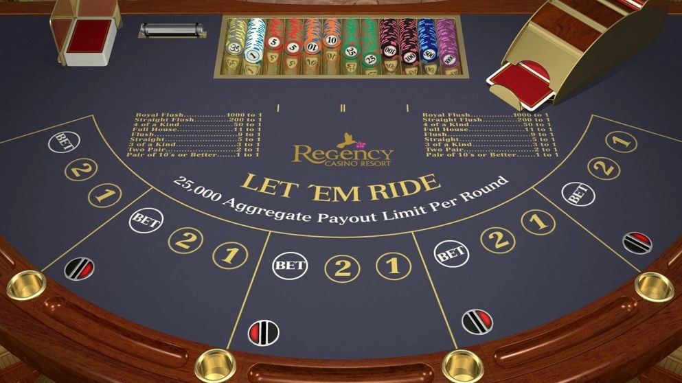 Wagercomms, casino games, Let It Ride