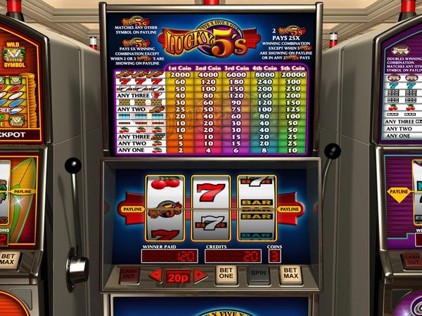 Wagercomms, slot machines, Lucky 5s