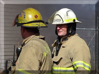 Battalion Chief Andy Hoskins