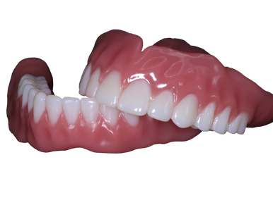 Esthetic Digital Denture with strong materials in your Florida Laboratory.