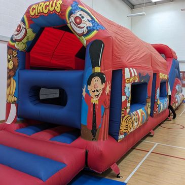 bouncy castle Exeter Devon assault course