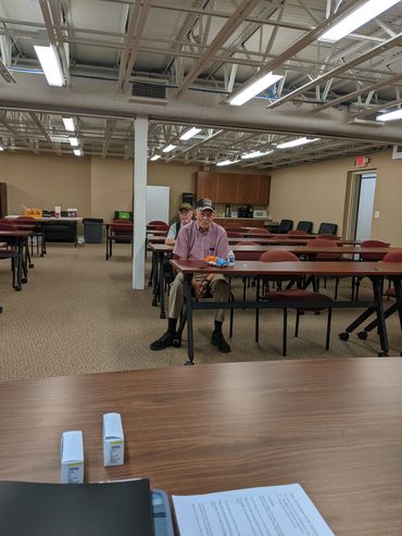 DAV 17 Gainesville Hall Chapter monthly meeting - 2022. (7-9) James Beck