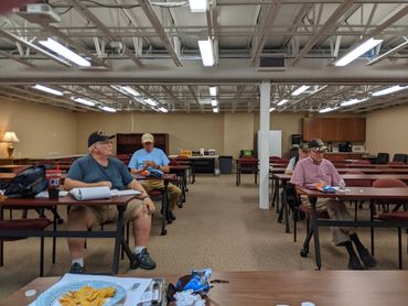DAV 17 Gainesville Hall Chapter monthly meeting - 2022. (5-9) Chapter 17 members