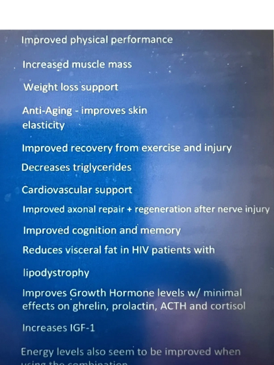 tesamorelin ipamorelin Peptides, Peptide Clinic Exosomes, Exosome Clinic  Garland, Rowlett Sunnyvale