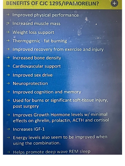 CJC 1295 / Ipamorelin Peptides Peptide Clinic and Exosomes Exosome Clinic  Garland Rowlett Sunnyvale