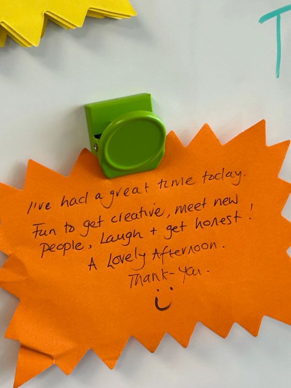 Feedback from one of our Group Members