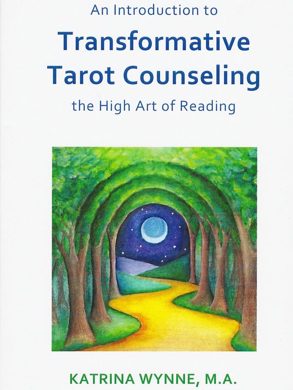 Transformative Tarot Counseling book cover, by Katrina Wynne