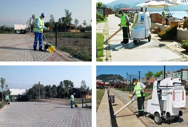 İştem Temizlik Hizmetleri El ile Süpürme