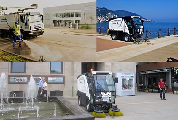 İştem Temizlik Hizmetleri Makine ile Süpürme