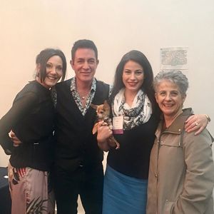 Monique in Mexico City with founder of Reconnective Healing Dr Eric Pearl and Jillian Fleer