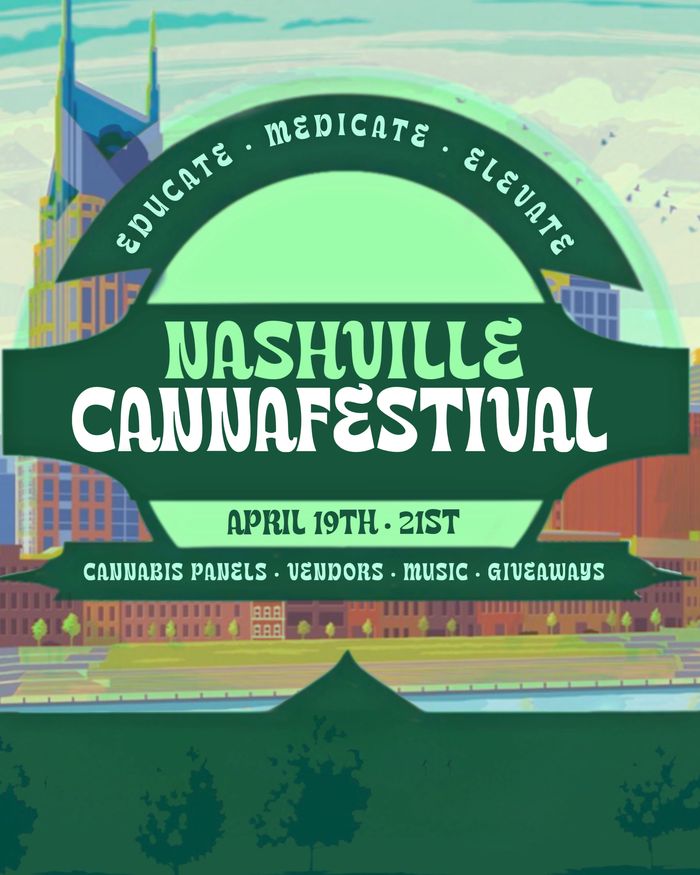 Flyer for Nashville CannFestival 