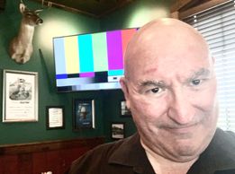 Setting up a Pharma CME in a popular Steak House.