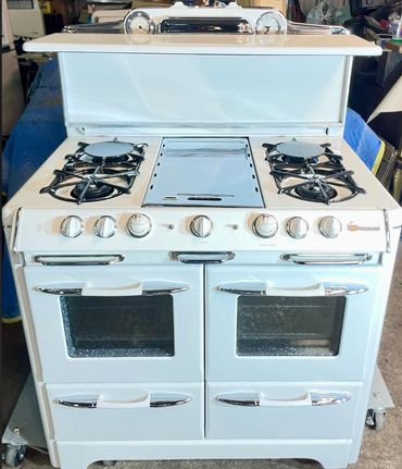 O'Keefe and Merritt 850-G stove model