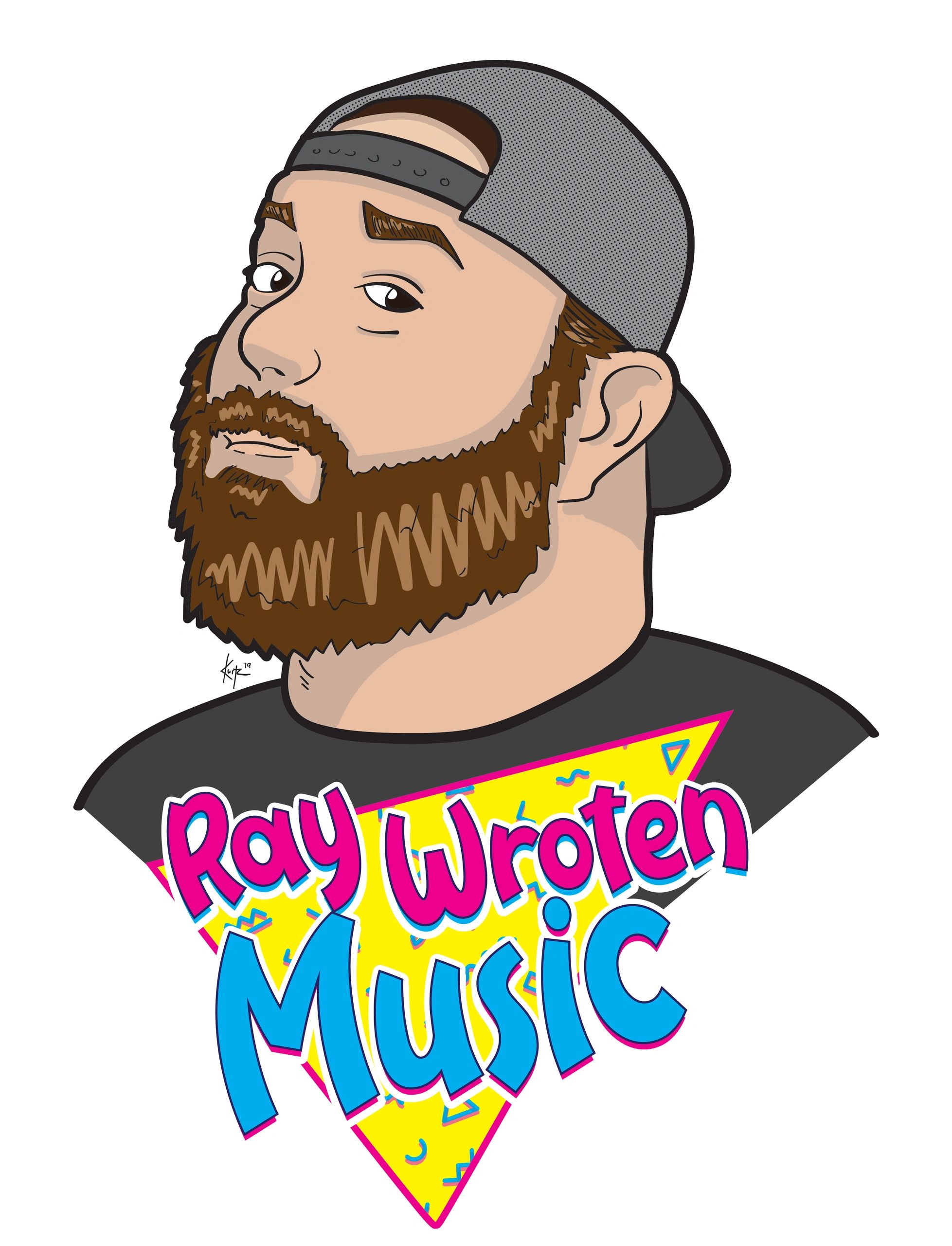 Ray Wroten Music Cartoon Image