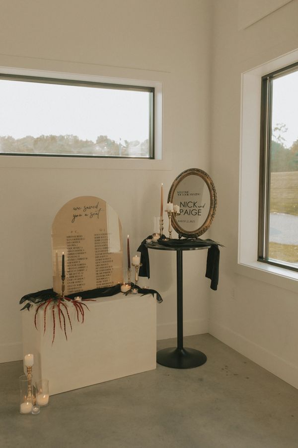 cleveland custom signage the wellspring welcome sign seating chart