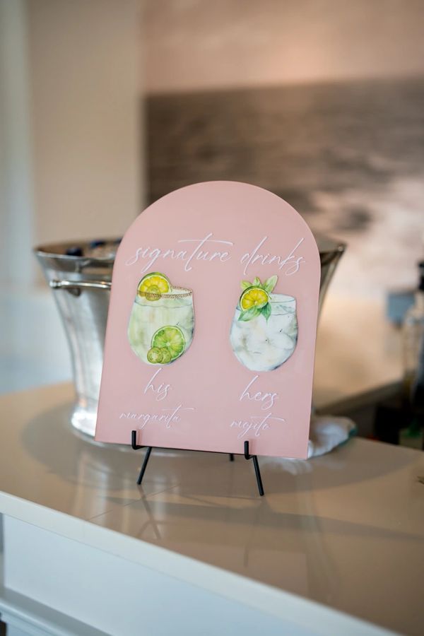 cleveland custom signage bar menu