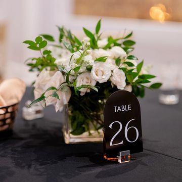 cleveland custom signage table number