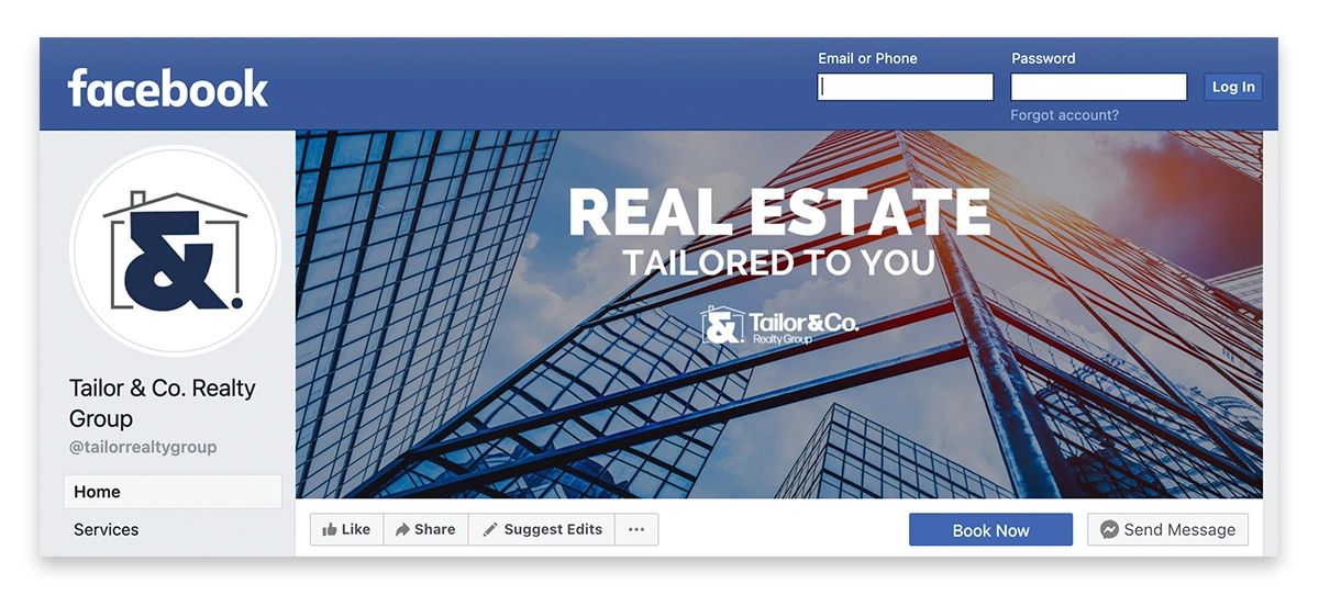 Tailor & Co. Realty Group Facebook page