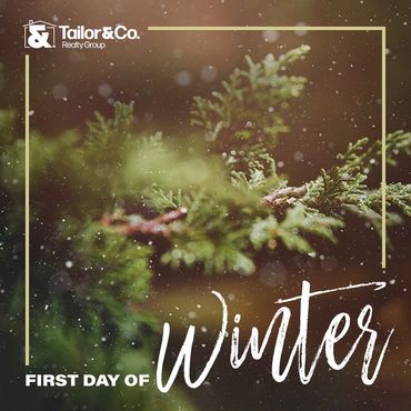 First Day of Winter Instagram post