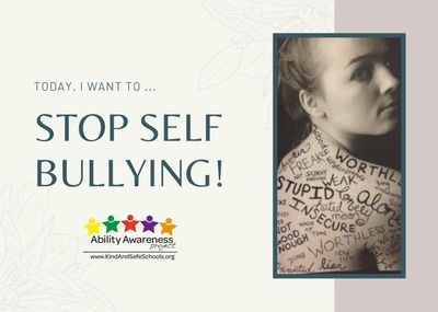Stop Self Bullying
