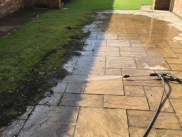 Patio Cleaning (jet washing )
