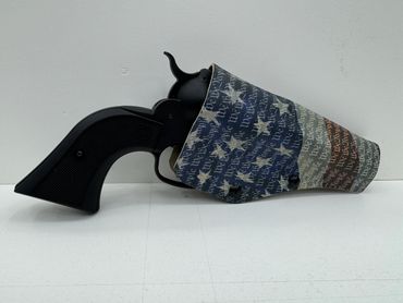 Diamond back 22 Revolver with the We the People American flag holster