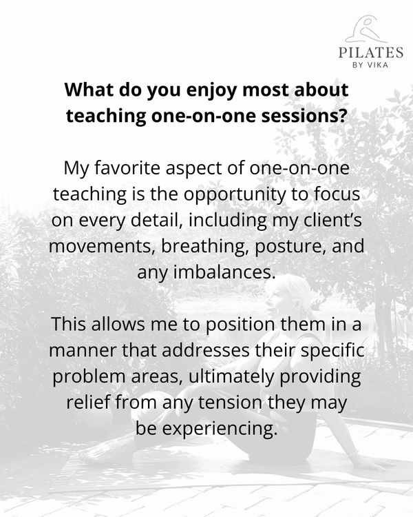 Pilates questions and answers.