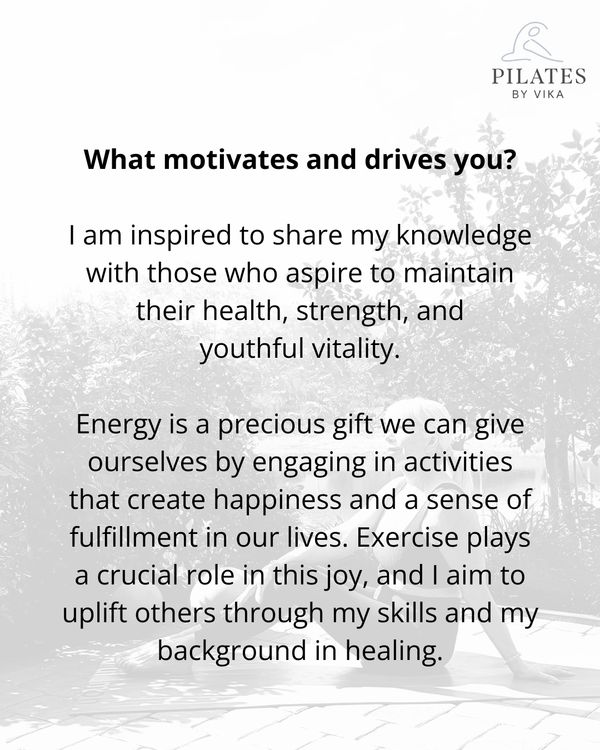 Pilates questions and answers.