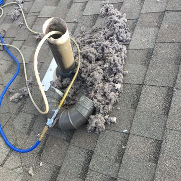 Restrictions are very common for rooftop dryer exhaust. 