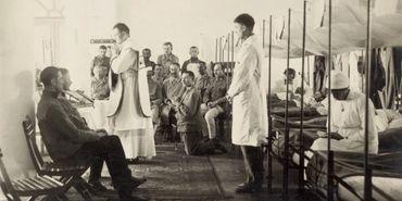 World War Catholic Mass