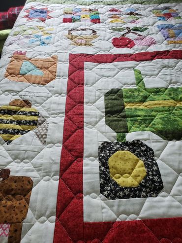 Chicken Wire quilting pattern