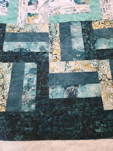 Loop the Loop quilting pattern