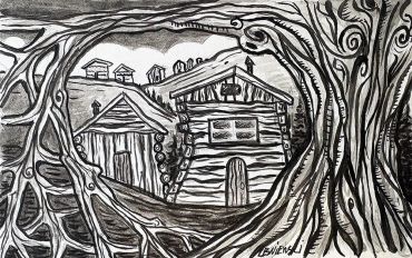 Big Twisted Tree Cabin Town