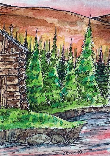 Cabin by The Creek