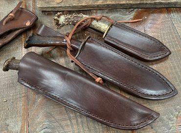 Set of custom sheaths ML Knives