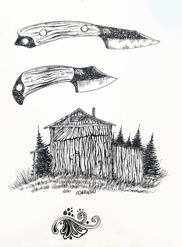 Blades & Mountain Cabin