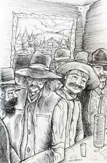 Wild ones in the Saloon