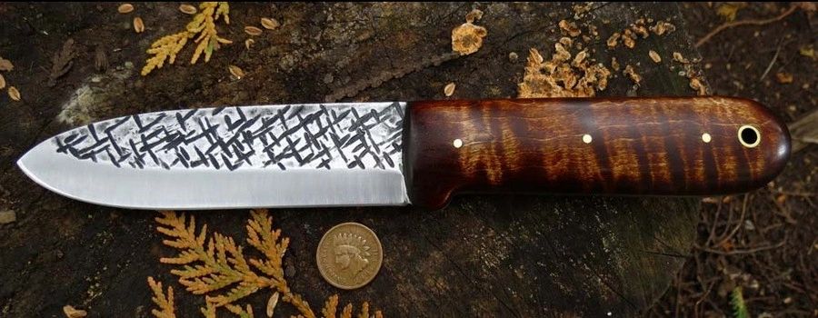 ML Knives Cross forged Pattern aged Kephart Knife