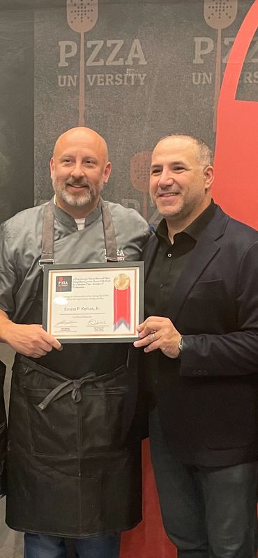 Ernest Kollias
Certified Pizzaiolo
Pizza University