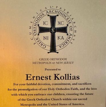 Ernest Kollias Award Religious Education Director