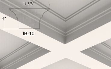 coffered ceiling beam