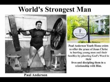 Paul Anderson 2018 Hall of Fame Inductee