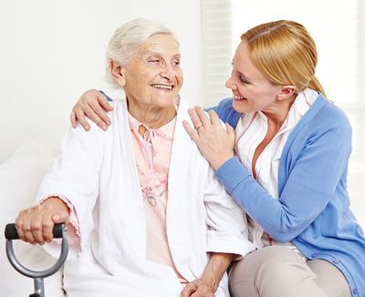 Companion care service in-home care emotional support, homebound for aging, illness, or disabilities