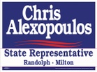 Randolph Town Councilor
Chris Alexopoulos