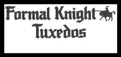 Formal Knight Tuxedos
