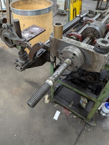 Machine used for single strand crimping.