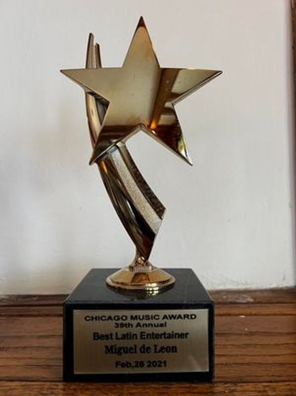 Best Latin Entertainer 
39th Annual Chicago Music Award