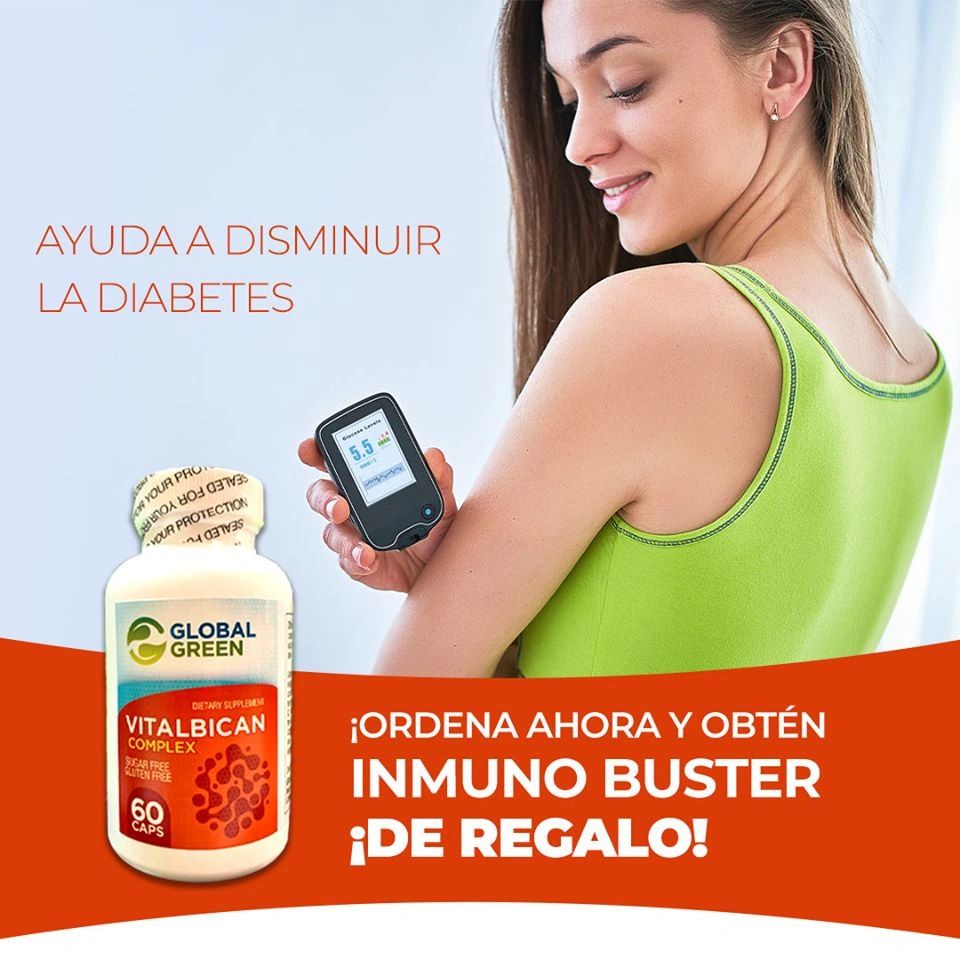 VitalBican ayuda a disminuir la Diabetes, permitiendo llevar una vida saludable, ¡Consúltanos!
